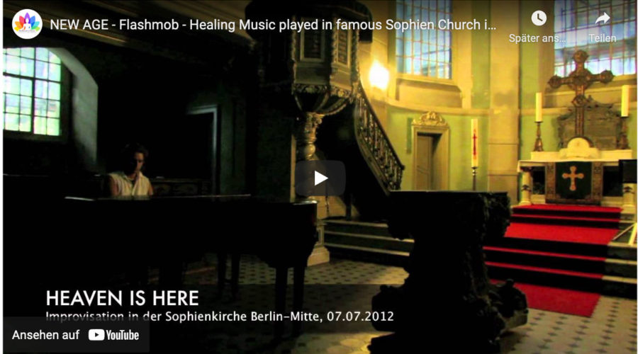 Piano Flashmob – Healing Music played in famous Sophien Church in Berlin